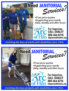 Arc of Hilo Janitorial Services